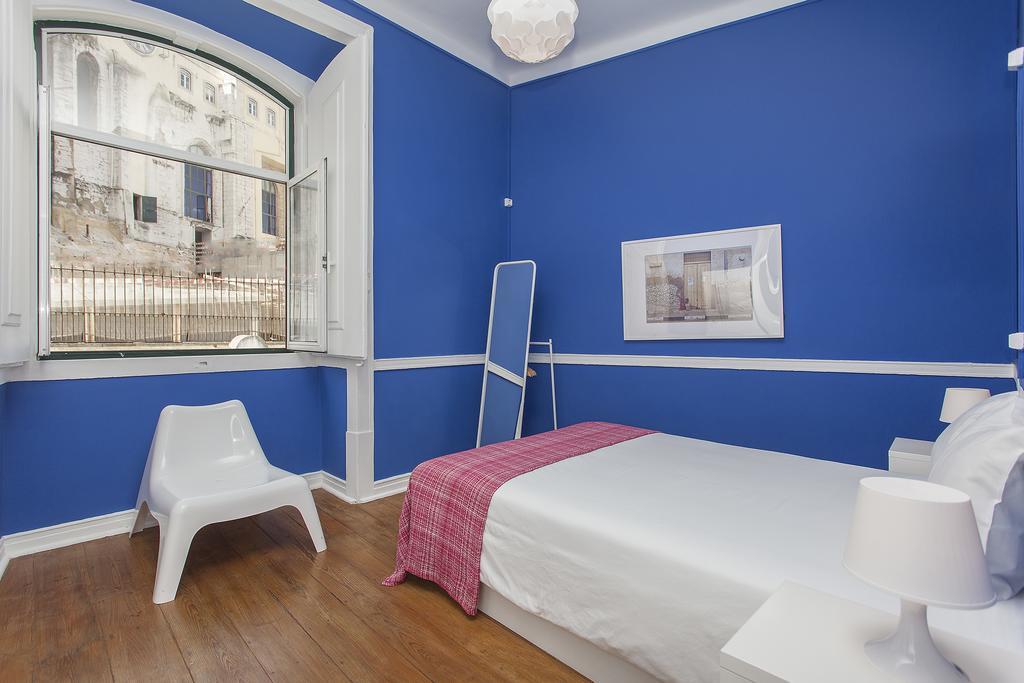 5 Sins Chiado Hostel Lisboa Rum bild