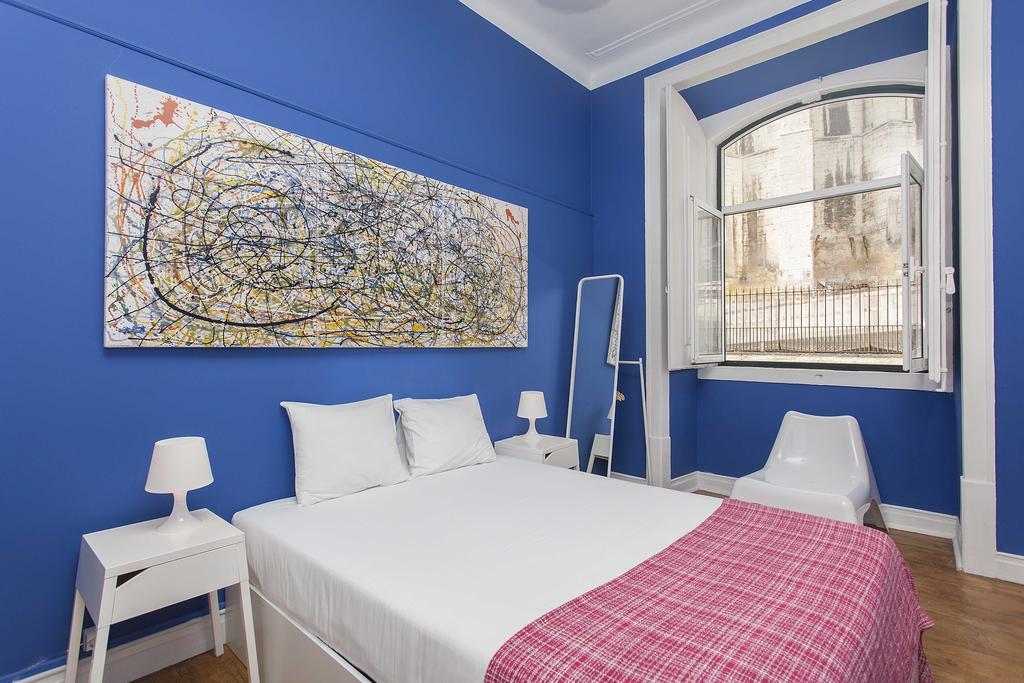 5 Sins Chiado Hostel Lisboa Rum bild